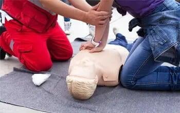 CPR training